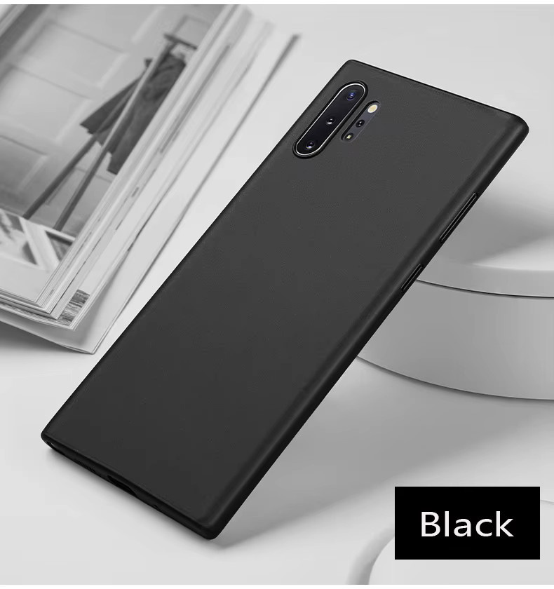 Samsung Galaxy Note 10 Plus Silikon Softcase in Matt für dein Smartphone, erhältlich in Schwarz oder Weiß - Bild 2