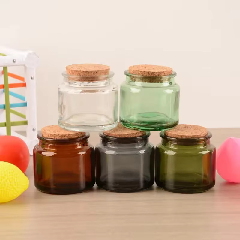 Transparente Glasflaschen mit Korkstopfen für DIY-Geschenke und Dekoration, 100 ml und 200 ml - Bild 2
