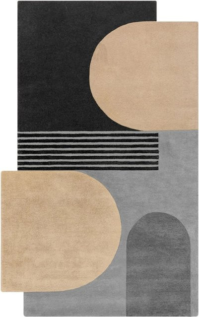 Flair Rugs Wollteppich Lozenge Modern Abstract Multicolour B: 290 cm, T: 200 cm - Bild 1