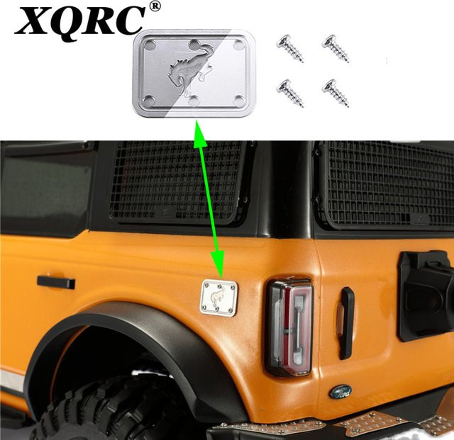 XINQIRC Trx-4 Metall-Tankdeckel, simulierter Tankdeckel, Grau - Bild 1