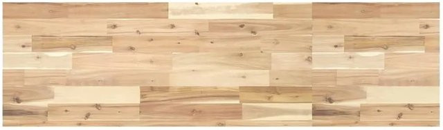 vidaXL Tischplatte aus Akazienholz, rechteckig, Braun, B: 120 cm, T: 40 cm, H: 4 cm - Bild 1