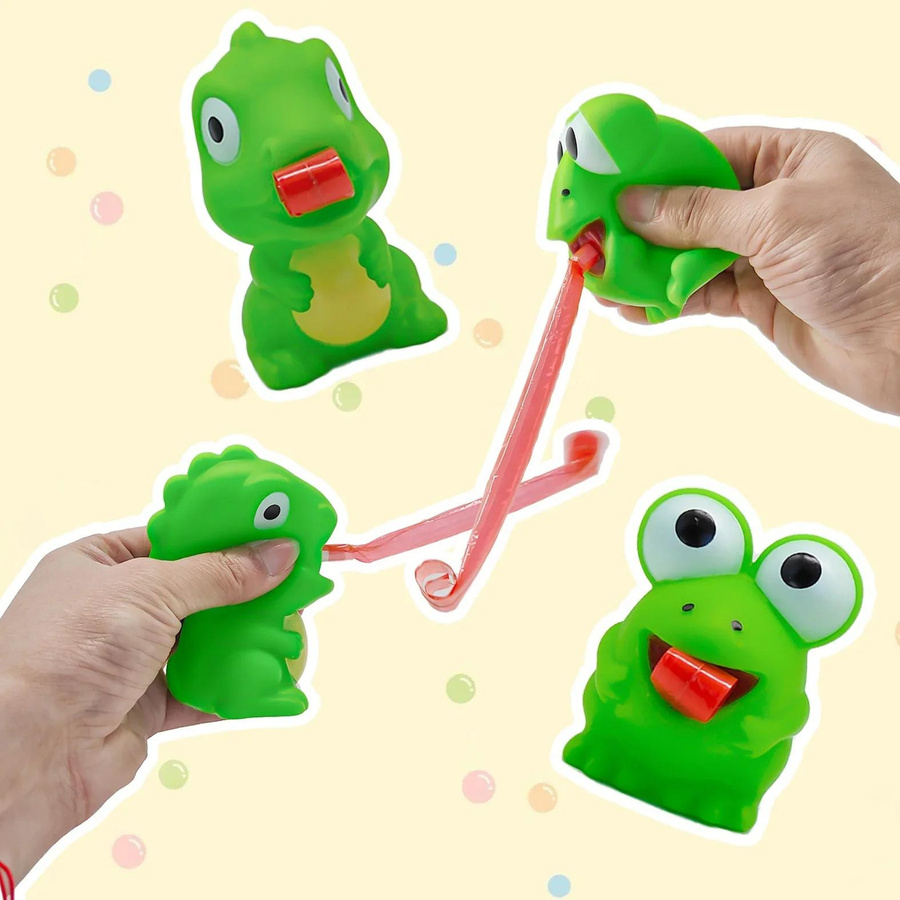 Airun Fidget Dekompressions Quetschspielzeug Frosch Dinosaurier - Bild 2