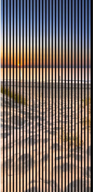 FN Acustico Akustikplatte Strand in Bunt aus PET und MDF, H x B x T: 2.400 x 1.133 x 19 mm - Bild 1