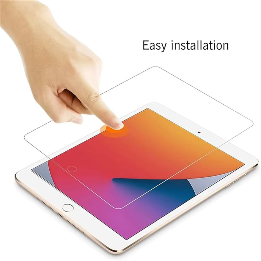 Displayschutzfolie aus gehärtetem Glas für Apple iPad und iPad Air, transparent, 1 Stück - Bild 4