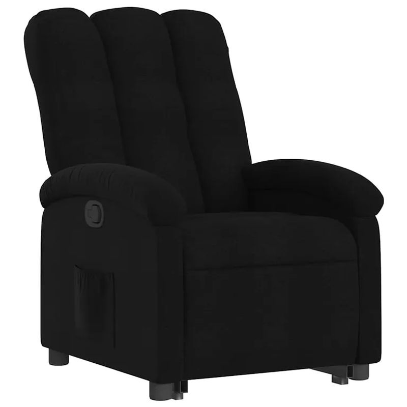 Vidaxl Aufstehhilfe für Sessel für Senioren, Schwarz, Stoffbezogen - Bild 4