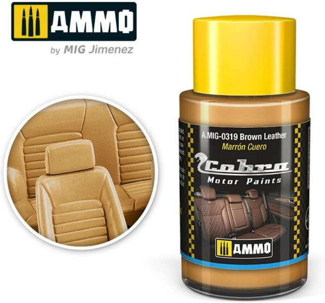 AMMO by MIG Cobra Motor Brown Leather - Bild 1