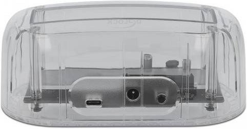 Delock 64089 USB-C Festplatten-Dockingstation mit SATA, DC-Buchse 3,5mm und USB Hub in Transparent - Bild 1