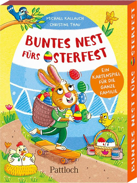 Pattloch Buntes Nest fürs Osterfest, Kartenspiel, Familienspiel - Bild 1