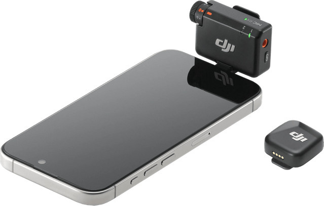 DJI Mic Mini Lightning Adapter, Schwarz - Bild 1