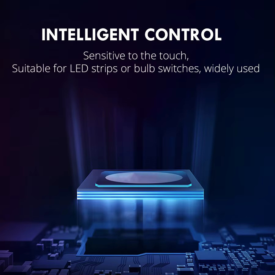 Ammtoo Smart Home LED Dimmer Modul mit Touch Sensor und Spiralfeder, DC 12V 24V, 36W 3A Controller - Bild 2