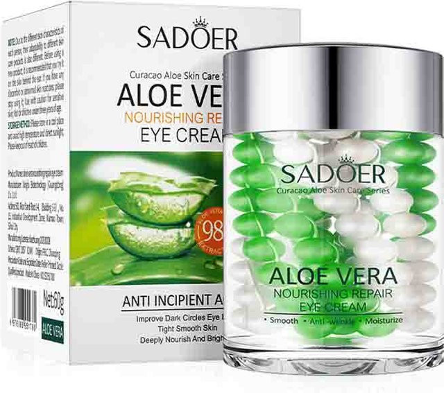 SADOER Aloe Vera Augencreme, Unisex - Bild 1
