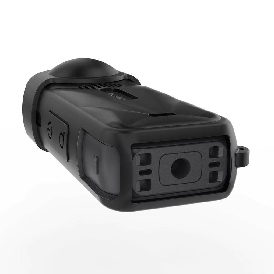 Silikonhülle für Insta360 X5 inklusive Schutzkappe für die Objektivabdeckung in Schwarz - Bild 4