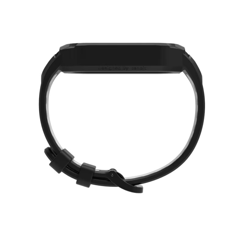 Xiaomi Uhrenarmband Silikon, Schwarz, Mi Band 10, Mi Band 9, Miband 8 - Bild 2