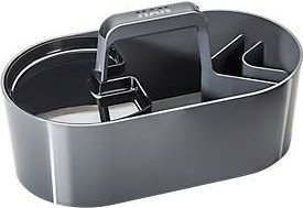 Tragbare Toolbox HAN Loft aus Kunststoff in Granitgrau mit 4 Fächern und herausnehmbarer Ablageschale, B: 33 cm, T: 17,9 cm, H: 17,5 cm - Bild 1