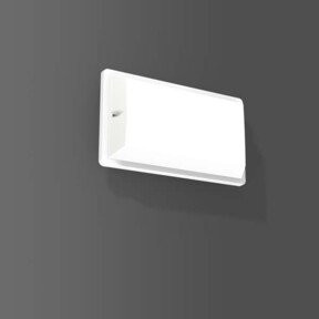 RZB LED-Notleuchte 672182.002 in Weiß mit Opal-Diffusor aus Kunststoff - Bild 1