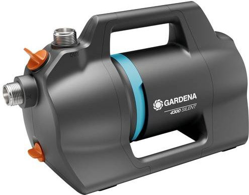 Gardena Gartenpumpe 4300 Silent in Grau mit 4300 l/h und 4,3 bar - Bild 1