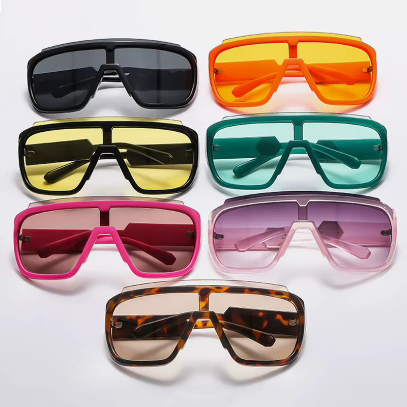 TOYEARN Sonnenbrille, Unisex, Vollrand, rectangular, Kunststoff - Bild 2