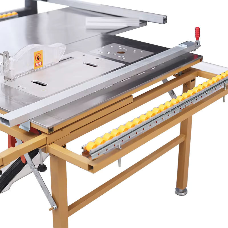 Butoy Multifunktionaler Klappbarer Holzbearbeitungs-Schiebetisch mit Präzisions-Sägemaschine und Arbeitstisch - Bild 3