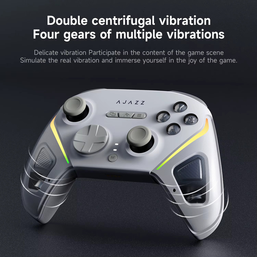 Ajazz GP100 Kabelloser Spiele-Controller in Schwarz für PC, PS3, iOS, TV-Box und Nintendo Switch - Bild 5