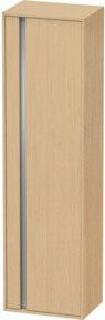 Duravit Ketho Hochschrank Eiche natur, rechts, 1 Tür, B/T/H: 50 x 36 x 180 cm - Bild 1