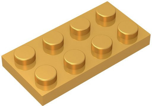 Gobricks 3020 Plattenbausteine 2x4, 10-teiliges Set, Zubehör - Bild 1