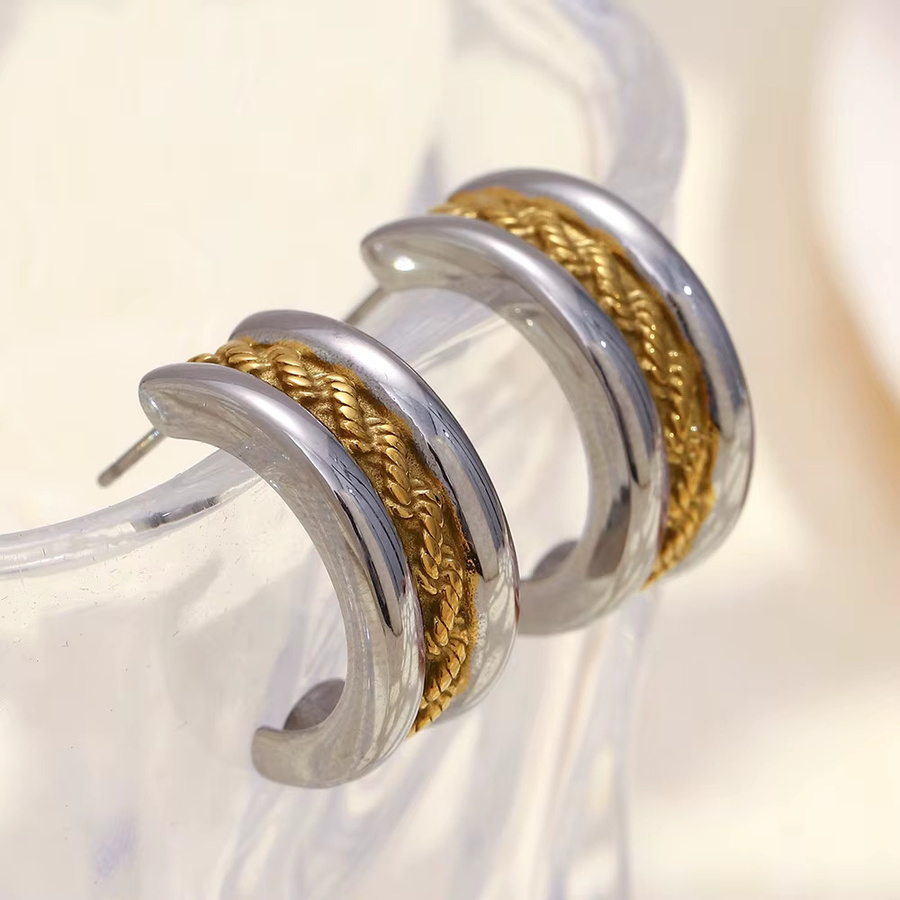 MamacitaSlay Ohrringe, 316L Edelstahl, 18 Karat vergoldet, Damen - Bild 3