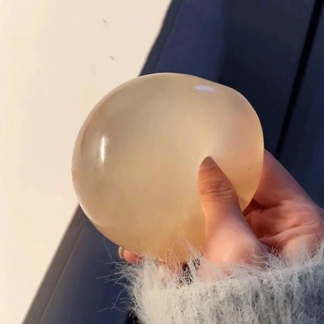 Maltose Kokosnuss Anti-Stress Sensorisches Spielzeug, beige - Bild 1