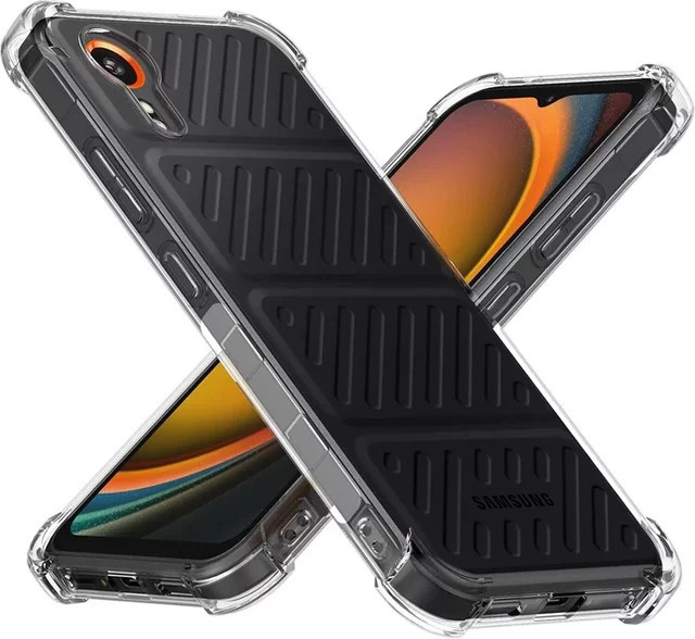 Stoßfeste Airbag-TPU-Schutzhülle für Samsung Galaxy Xcover 7, Xcover 6 Pro und Xcover 5 in Transparent - Bild 1