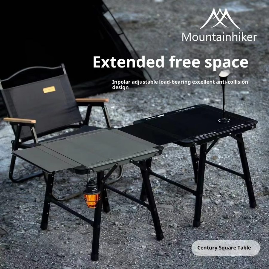 Mountainhiker Klappbarer IGT Campingtisch aus ultraleichter Aluminiumlegierung für das Outdoor Kochsystem - Bild 3