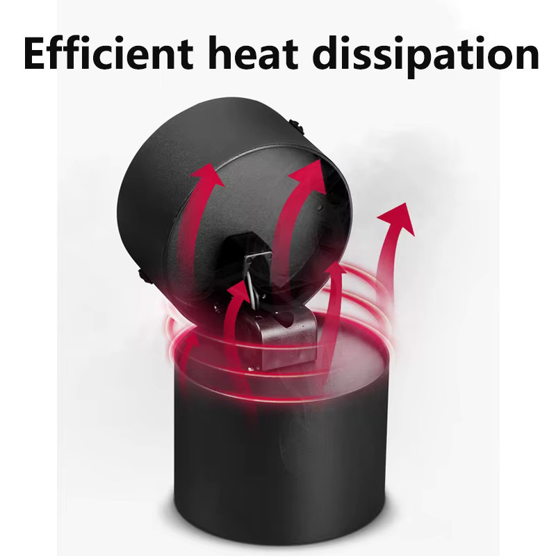 CANMEIJIA LED Einbaustrahler Recessed Downlight in Schwarz für Wohnzimmer, Badezimmer und Küche - Bild 3
