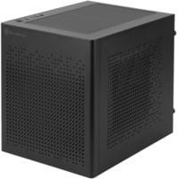 SilverStone SST-SG16B Cube-Gehäuse in Schwarz und Silber für Mini-ITX - Bild 1