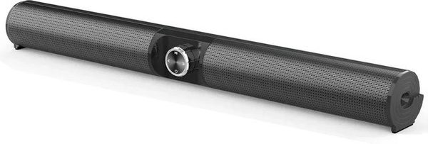 BlitzMax BS-55 Soundbar mit 100 W Bluetooth 5.3, Drahtlose Computerlautsprecher mit RGB-Licht und Shocking Bass Surround Sound in Schwarz