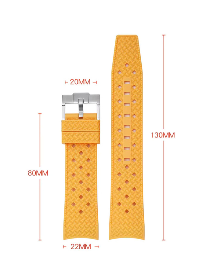 Swatch Uhrenarmband Silikon, 22mm, Weiß, Unisex - Bild 3