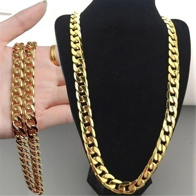 Ingemark Gliederkette Kunststoff, goldfarben, Unisex - Bild 1