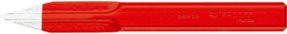 Facom Kreuzmeißel mit Vollprofil aus Chrom-Vanadium-Stahl in Rot, Breite: 8 mm, Länge: 180 mm - Bild 1