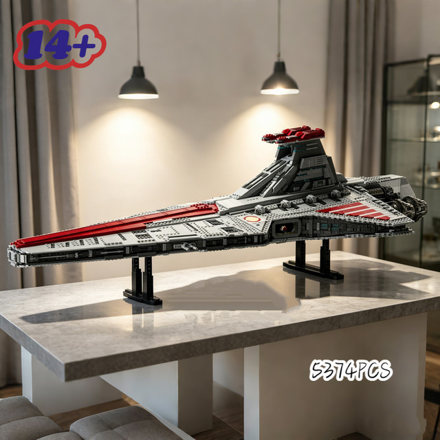 Hot Toys Star Wars Republic Attacks Cruiser, Bausteine, 5374 Teile, ab 14 Jahren - Bild 1