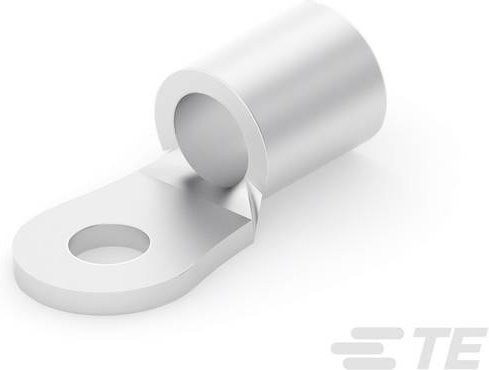 TE Connectivity Ringkabelschuh 322447, silber, Querschnitt max. 6mm², Loch-Ø 2,84mm, unisoliert - Bild 1