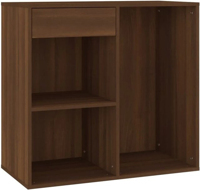 vidaXL Kosmetikschrank Modern Braun in Eichen-Optik aus Holzwerkstoff B/T/H: 80 x 40 x 75 cm - Bild 1