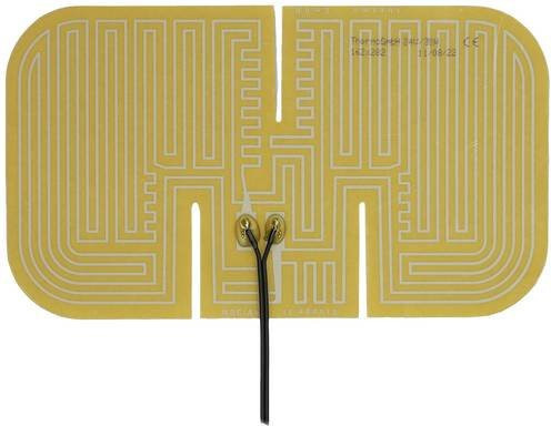 Thermo TECH Polyester Heizfolie 24V 30W in Gelb, B: 16,2 cm, L: 28,2 cm - Bild 1