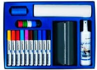 Legamaster Whiteboard Professional Kit 27-teiliges Zubehörset mit Markern, Reiniger und Magneten - Bild 1