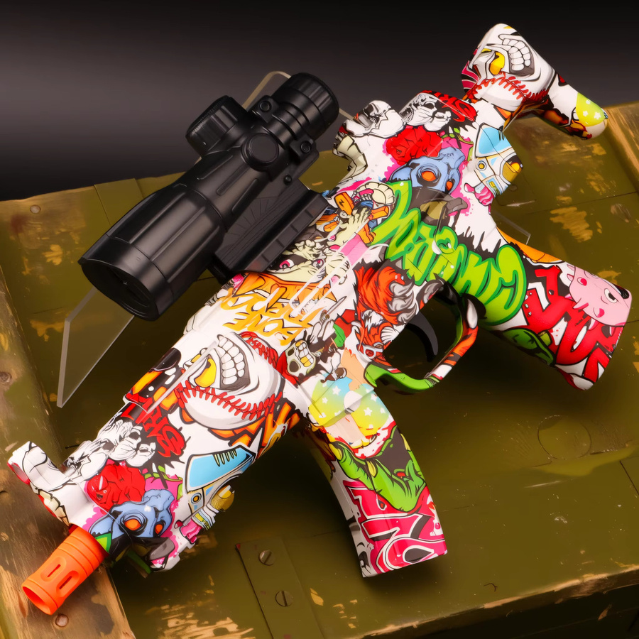 Braoom MP5 Manueller Slam Fire Gel Ball Blaster, Federbelastet - Bild 4