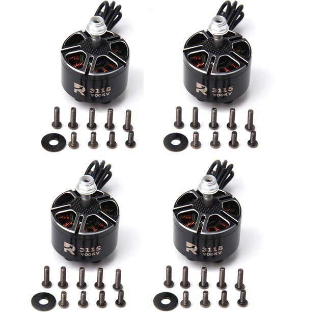 Readytosky R3115 900KV Bürstenloser Motor für FPV Freestyle und 10-Zoll Langstrecken-Cinelifter in Schwarz - Bild 1