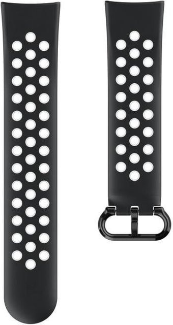 Hama Uhrenarmband Silikon, Schwarz, Unisex - Bild 1