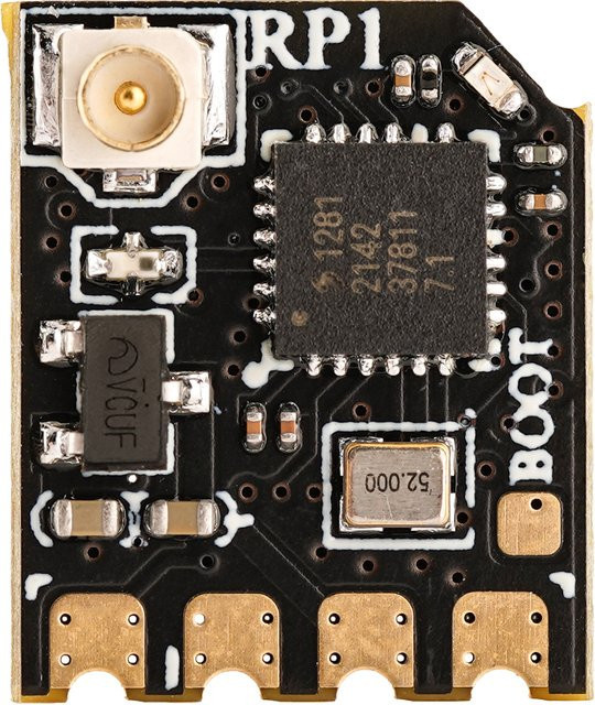 RadioMaster RP1 RP2 2,4GHz ExpressLRS ELRS Nano-Empfänger in Schwarz für TX16S TX12 ELRS RC-Funksender - Bild 1