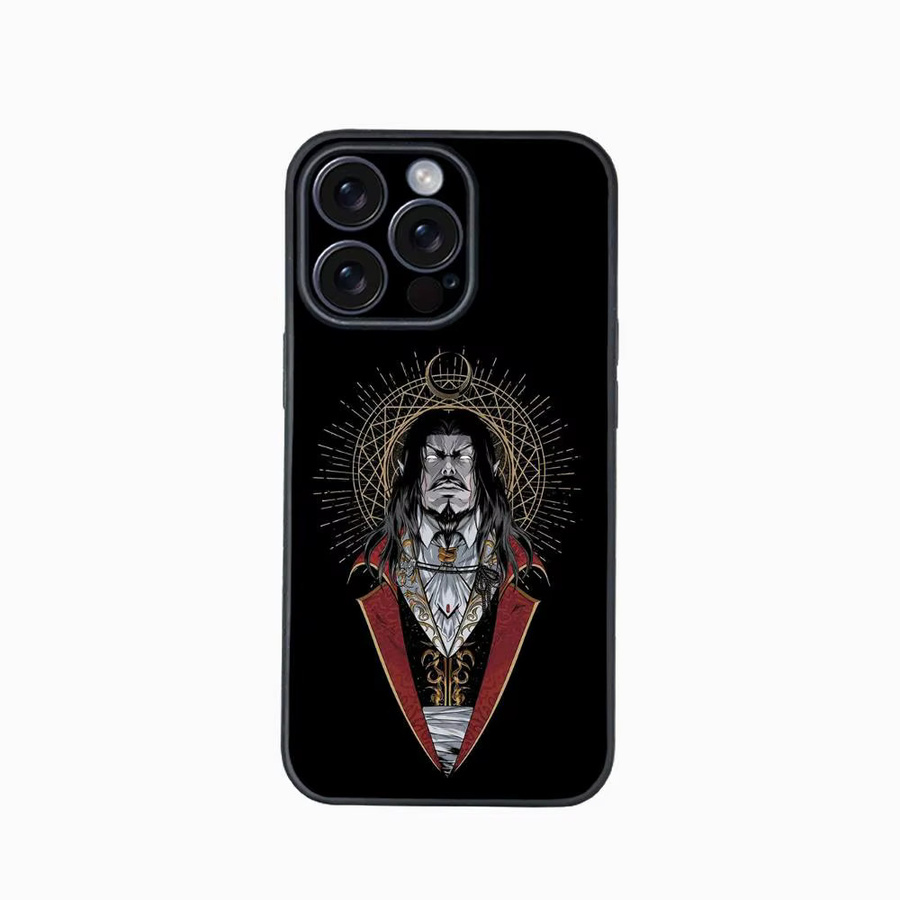 Castlevania Softshell Handyhülle für iPhone 12 bis 16 Pro Max Plus in Schwarz - Bild 3