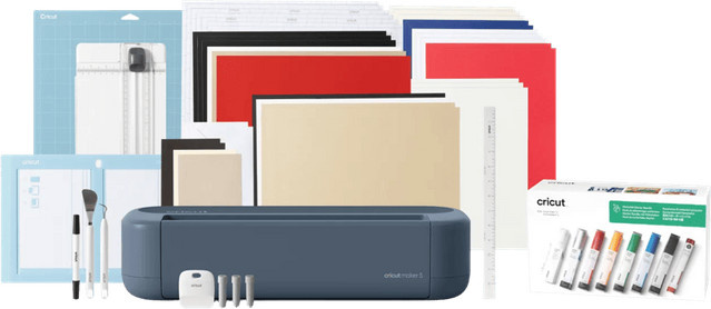 Cricut Maker 5 Essential Set mit Materialpaket in Multicolour - Bild 1
