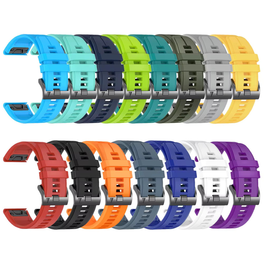Garmin Uhrenarmband Silikon, Schnellverschluss, Unisex - Bild 5