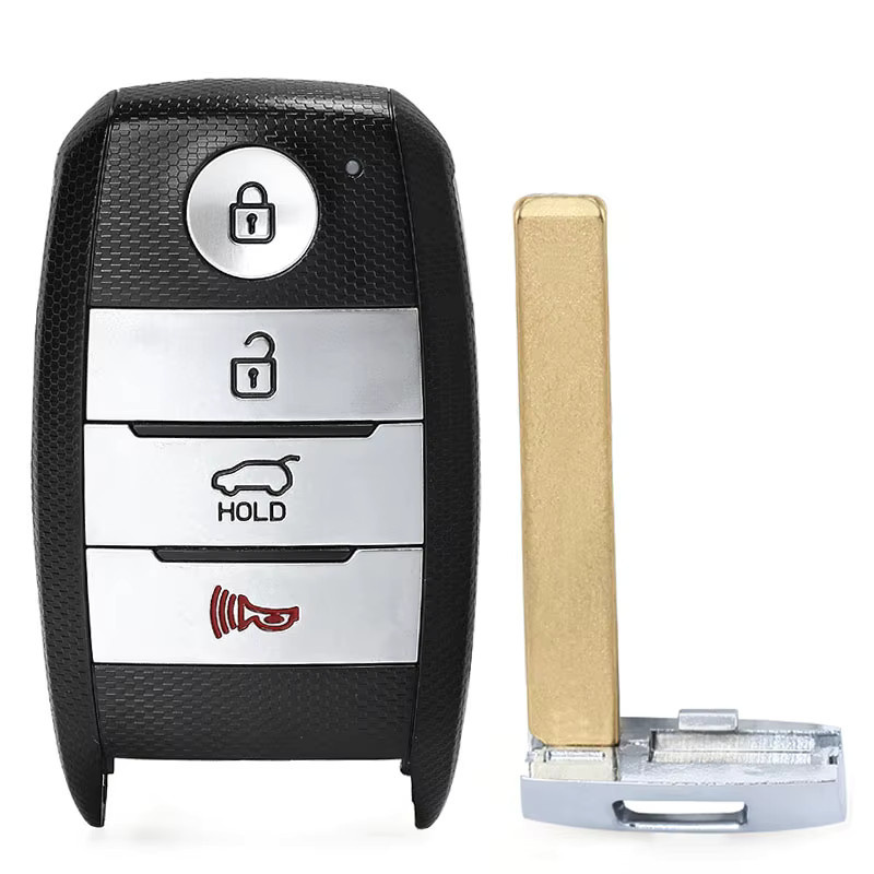 KEYECU Smart Remote Autoschlüssel-Fernbedienung mit ID47 Chip für Kia Soul 2016-2020, 433MHz Keyless-Go, Schwarz - Bild 2