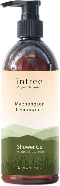 Phutawan Intree Organic Mountain Maehongson Zitronengras Duschgel, 320 ml - Bild 1