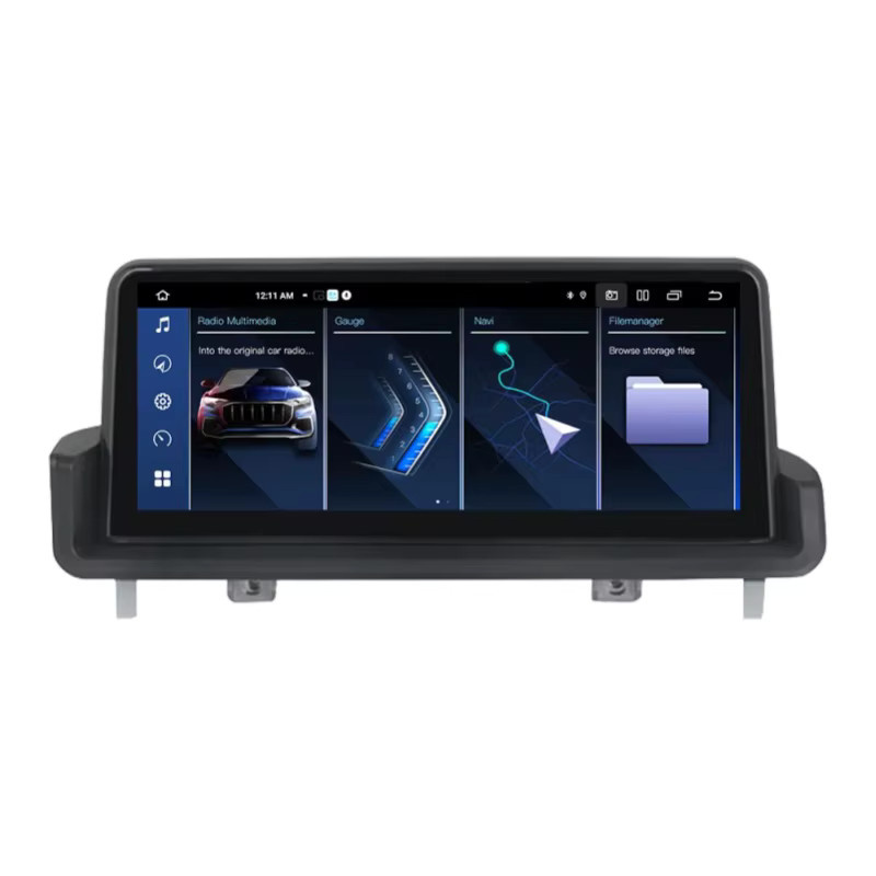 MEKEDE Android Autoradio mit Carplay und GPS-Navigation für BMW 3er Serie E90 E91 E92 E93 (2005-2012), 10,25 Zoll HD-Bildschirm, Schwarz - Bild 6